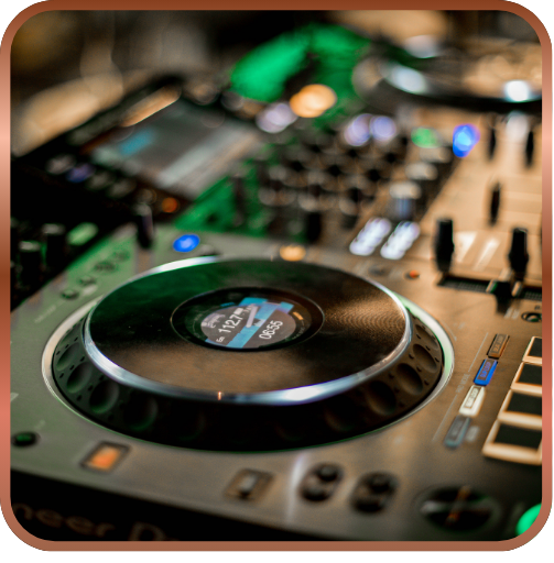 Mesa de mezclas de DJ
