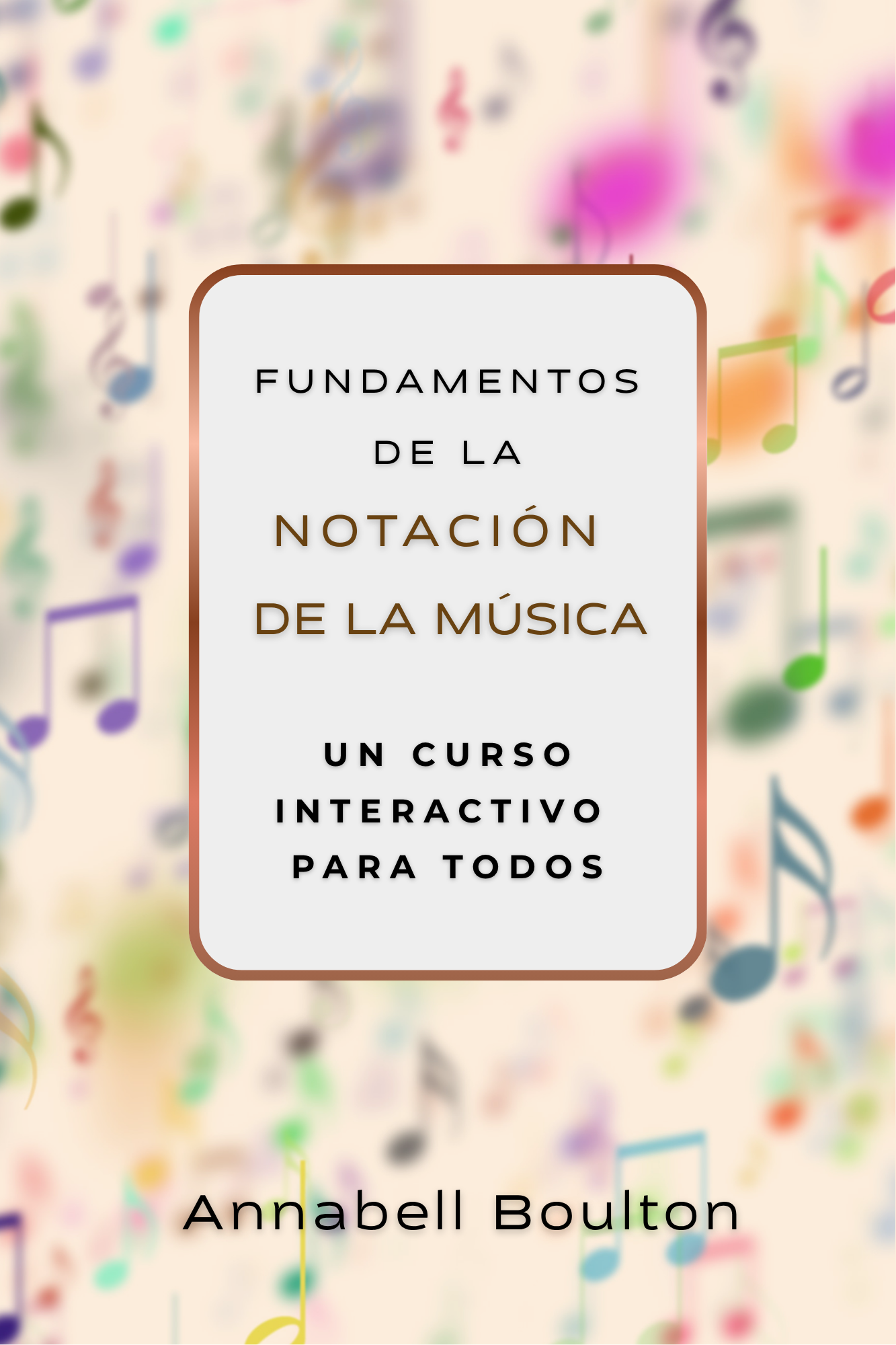 Fundamentos de la Notación de la Música — portada del curso